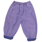 Manu Overdye Denim Trousers in Lilac by Studio Koter