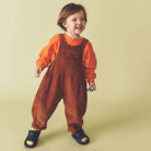 Riverson Teddy Sweatshirt in Orange by Studio Koter