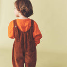 Riverson Teddy Sweatshirt in Orange by Studio Koter