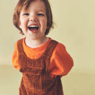 Riverson Teddy Sweatshirt in Orange by Studio Koter
