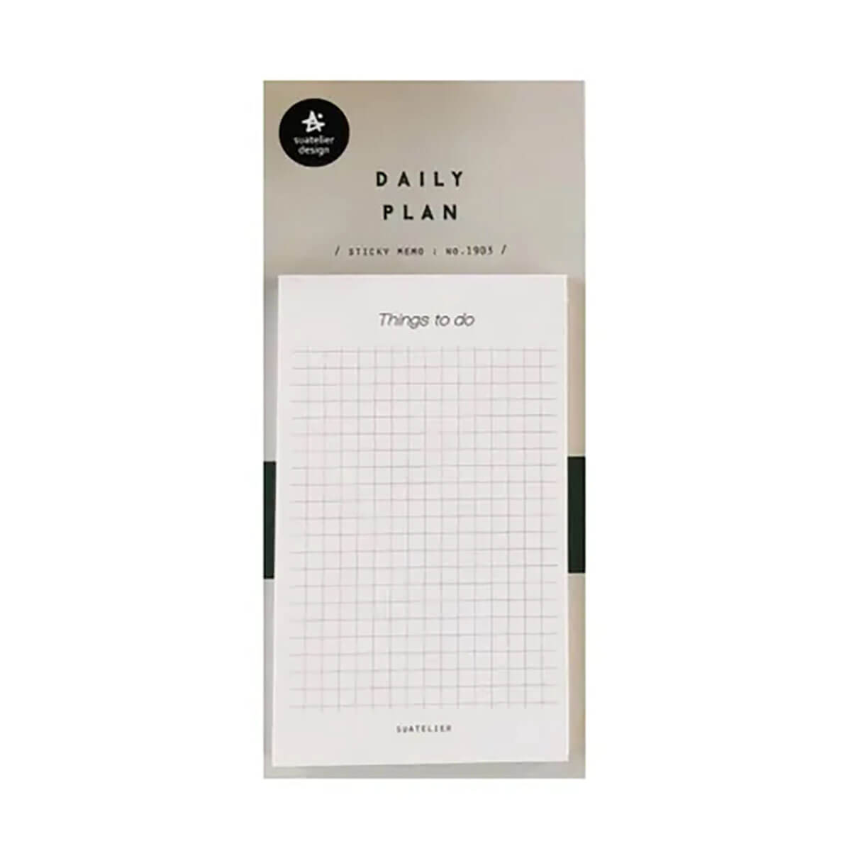 Number 03 Daily Plan Sticky Notes by Suatelier – Junior Edition