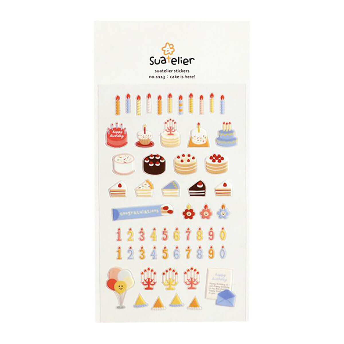 Cake Is Here Stickers by Suatelier