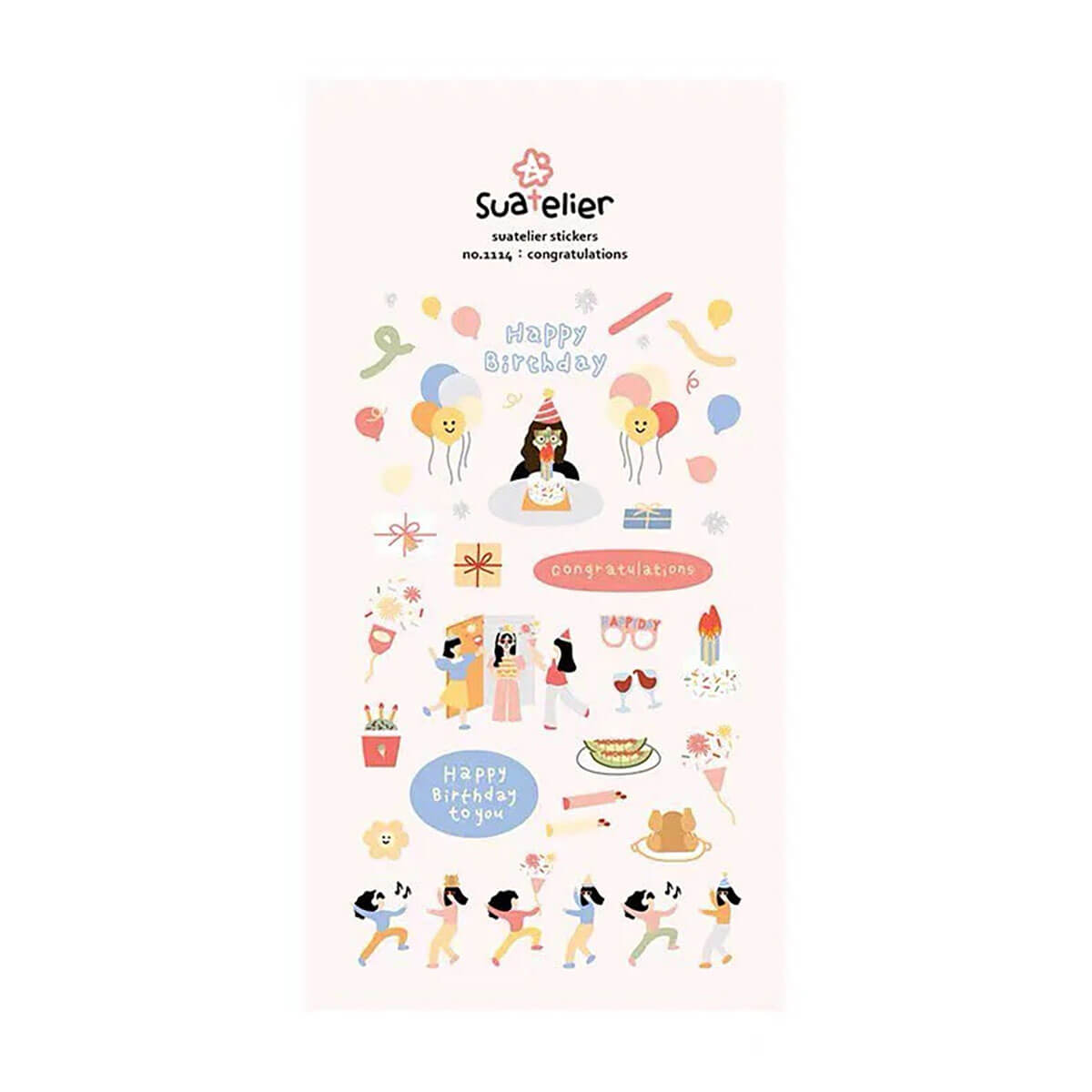 Congratulations Stickers by Suatelier