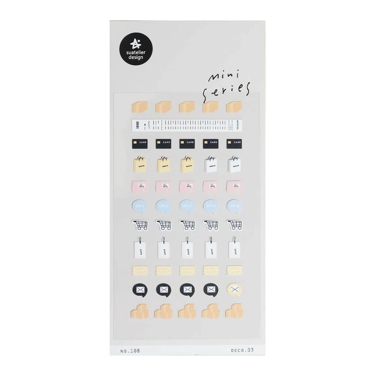 Deco 03 Mini Series Stickers by Suatelier