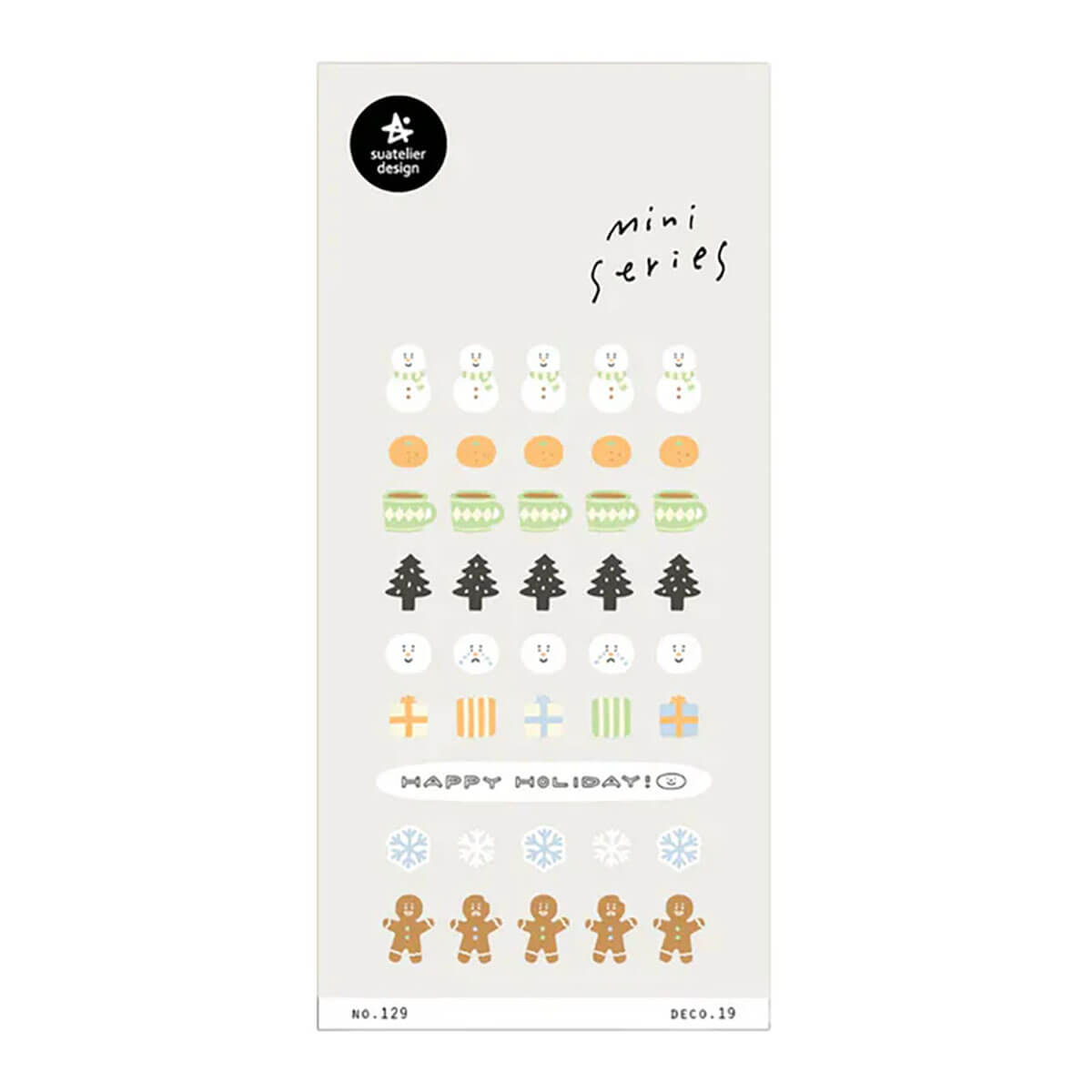 Deco 19 Mini Series Stickers by Suatelier