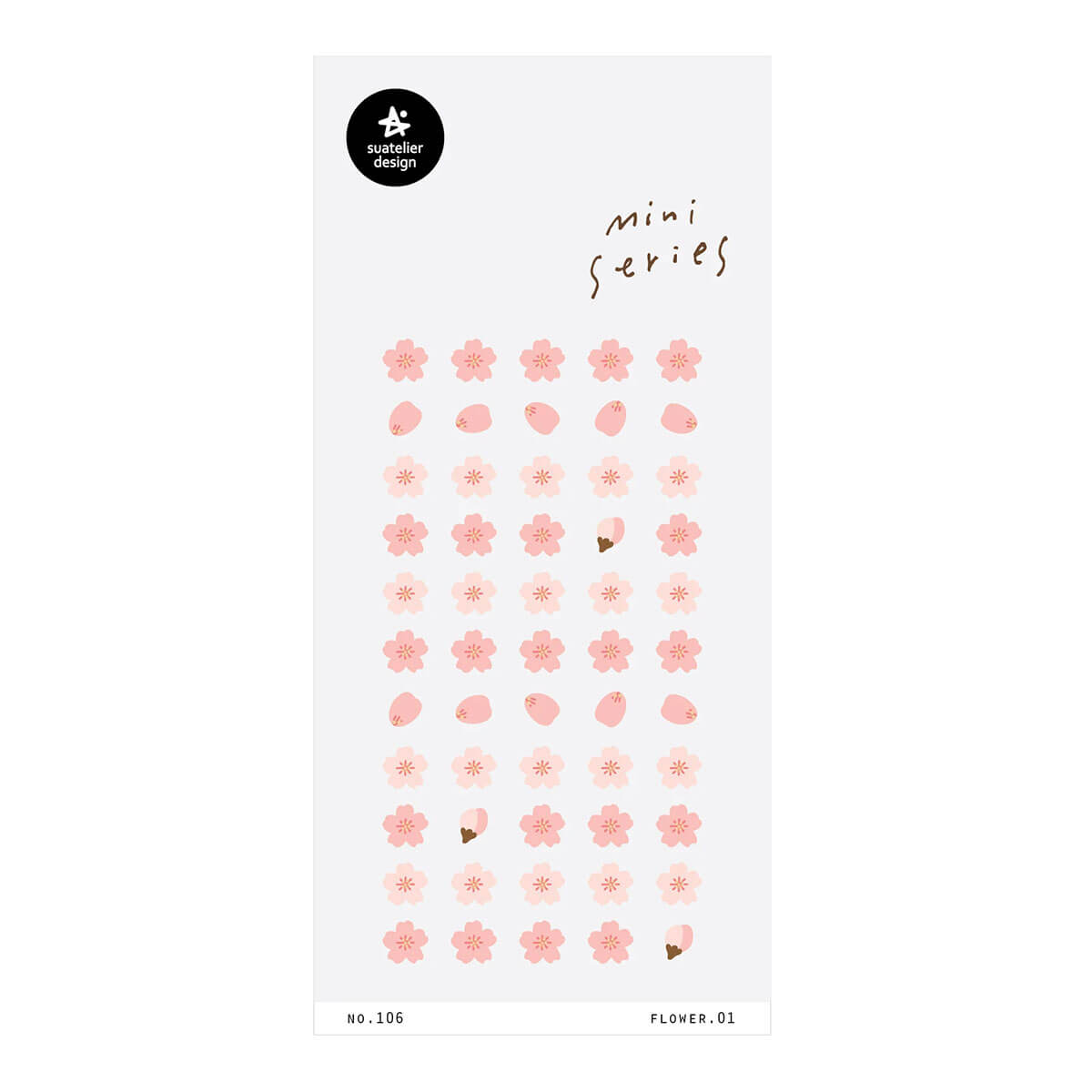 Flower 01 Mini Series Stickers by Suatelier