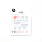 Number 03 Plain Series Stickers by Suatelier
