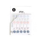 Number 07 Plain Series Stickers by Suatelier