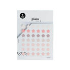 Number 62 Plain Series Stickers by Suatelier