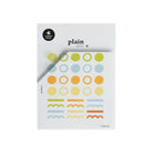 Number 67 Plain Series Stickers by Suatelier