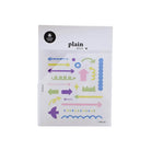 Number 73 Plain Series Stickers by Suatelier