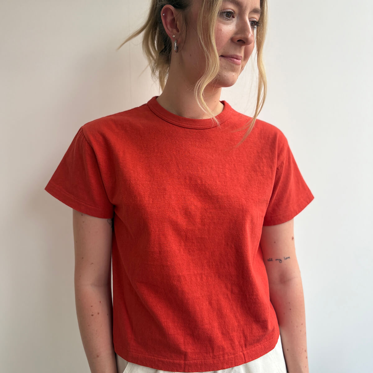 Hi-Aka Short Sleeved T-Shirt in Firewhirl by Sunray Spirit