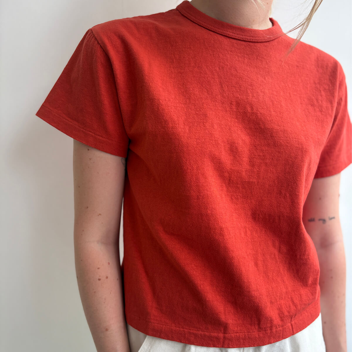 Hi-Aka Short Sleeved T-Shirt in Firewhirl by Sunray Spirit