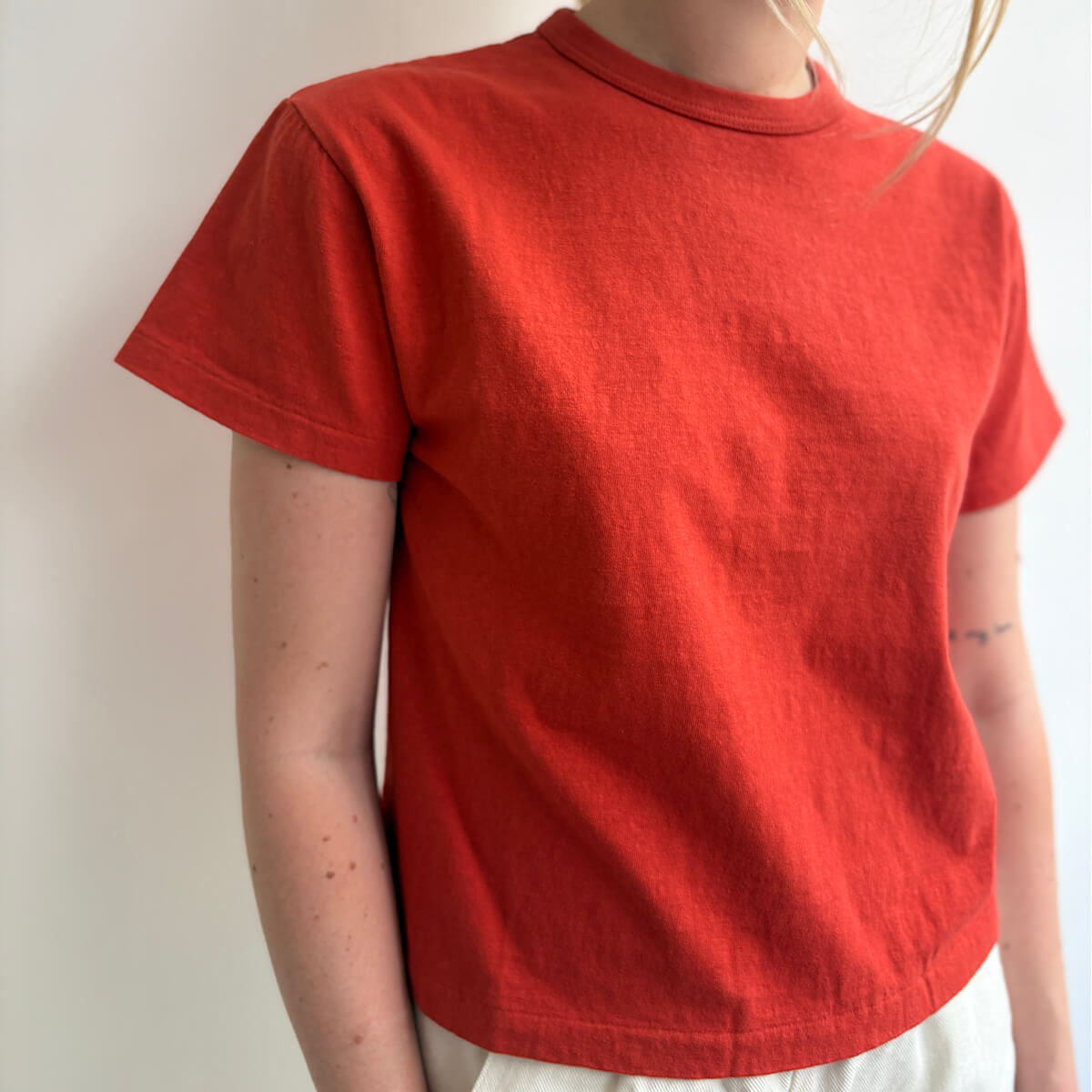 Hi-Aka Short Sleeved T-Shirt in Firewhirl by Sunray Spirit