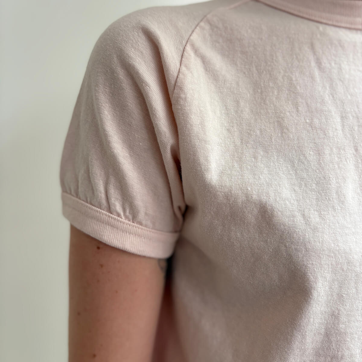 Laka Short Sleeved T-Shirt in Mauve Chalk by Sunray Spirit