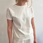 Laka Short Sleeved T-Shirt in Off White by Sunray Spirit
