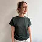 Na'Maka Oh Short Sleeved T-Shirt in Darkest Spruce by Sunray Spirit
