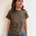 Hi'aka Short Sleeved T-Shirt in Turkish Coffee by Sunray Spirit