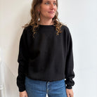 Poli'ahu Sweatshirt in Anthracite by Sunray Spirit