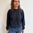 Poli'ahu Sweatshirt in Dark Navy by Sunray Spirit