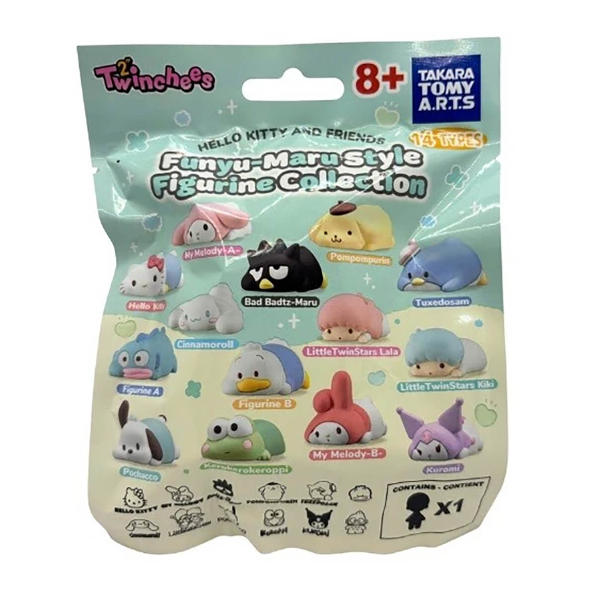 Hello Kitty & Friends Twinchees Funyu-Maru Blind Bag by Takara Tomy ...
