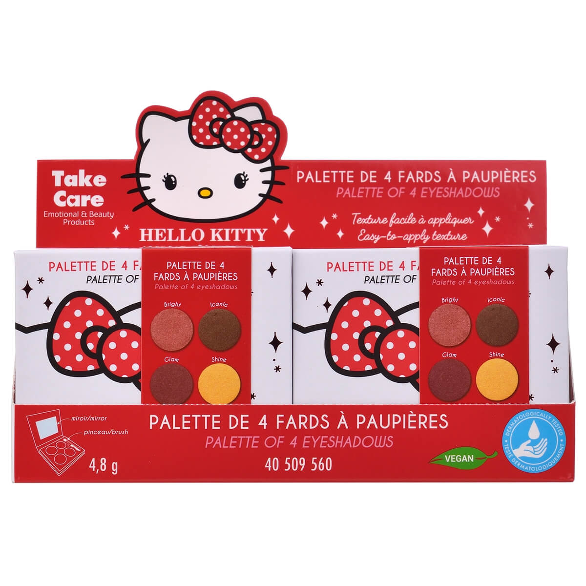 Hello Kitty Eyeshadow Palette by Take Care – Junior Edition