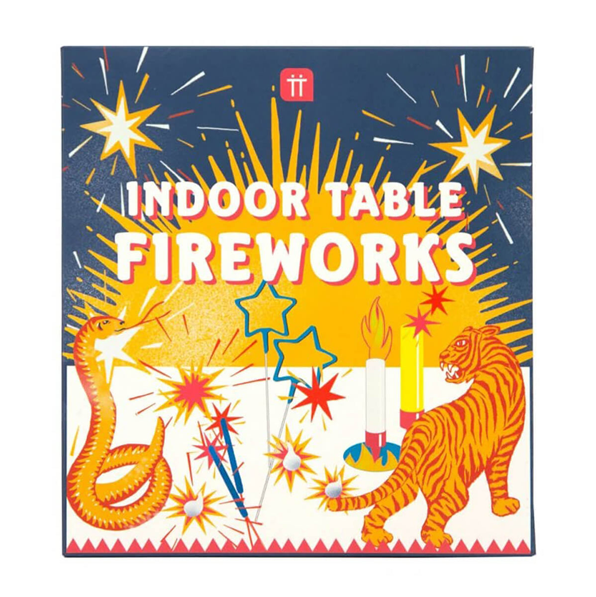 Firework Box Exploding At Table Indoor Table Fireworks by Talking Tables – Junior Edition