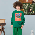 Anteater Kid Long Sleeve T-Shirt in Dark Green by The Animals Observatory