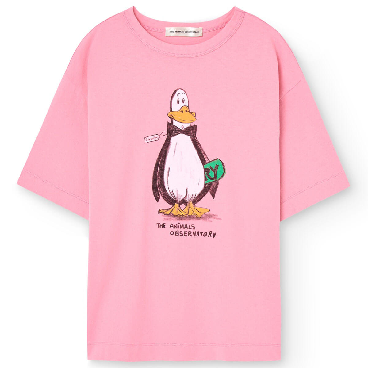 Collie Kid T-Shirt in Pink by The Animals Observatory