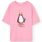 Collie Kid T-Shirt in Pink by The Animals Observatory