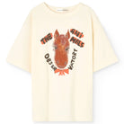 Collie Kid T-Shirt in Raw White by The Animals Observatory