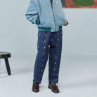 Grouse Kid Pants in Blue by The Animals Observatory