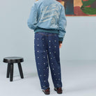 Grouse Kid Pants in Blue by The Animals Observatory