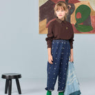 Grouse Kid Pants in Blue by The Animals Observatory