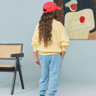 Killifish Kid Sweatshirt in Soft Yellow by The Animals Observatory