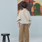 Killifish Warm Kid Sweatshirt in Heather Grey by The Animals Observatory