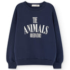 Killifish Warm Kid Sweatshirt in Navy by The Animals Observatory