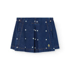 Olingo Denim Kid Skort in Blue by The Animals Observatory