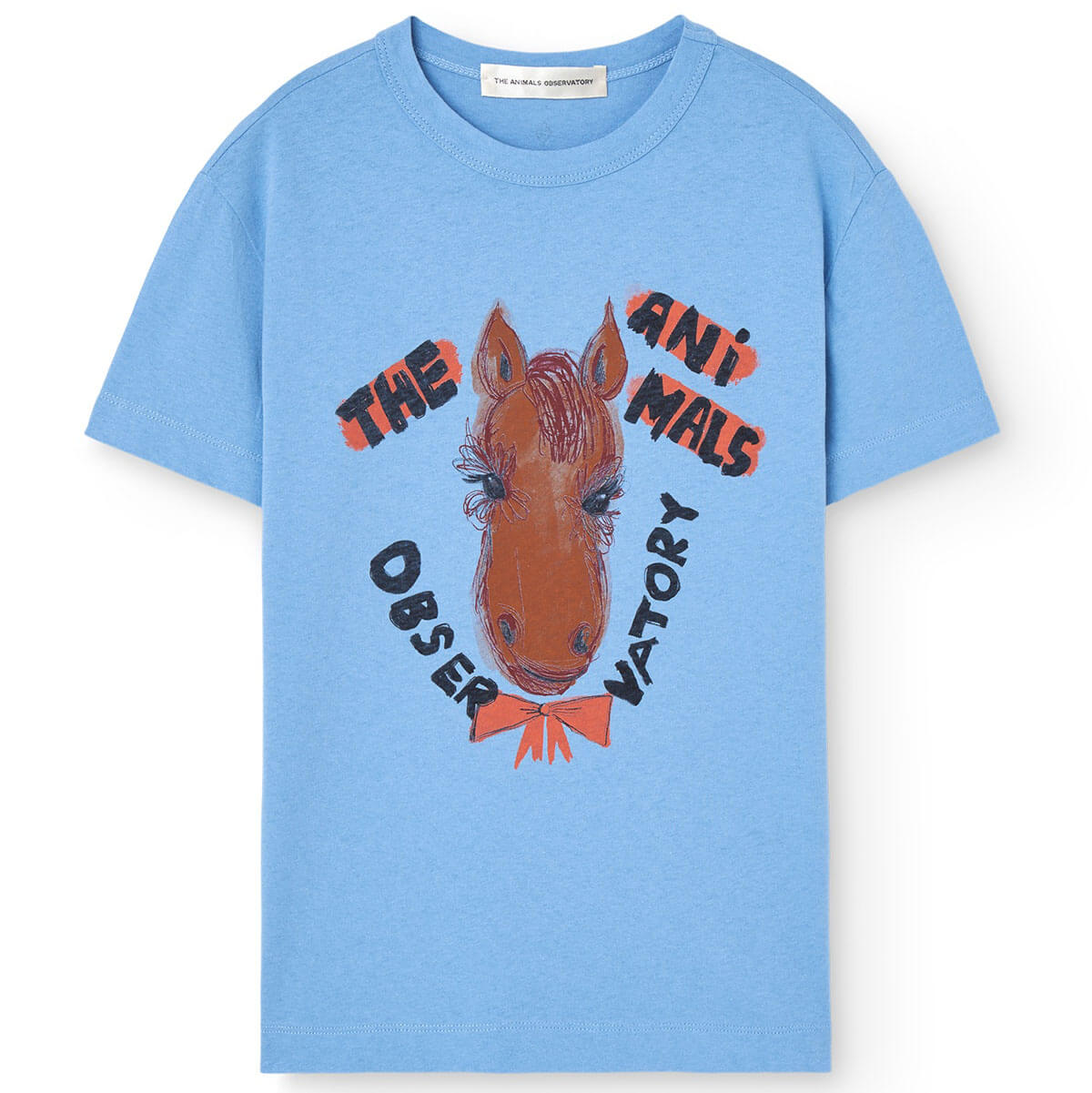 Rooster Kid T-Shirt in Dusty Blue by The Animals Observatory