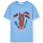 Rooster Kid T-Shirt in Dusty Blue by The Animals Observatory
