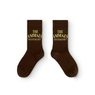 Snail Kid Socks in Brown by The Animals Observatory