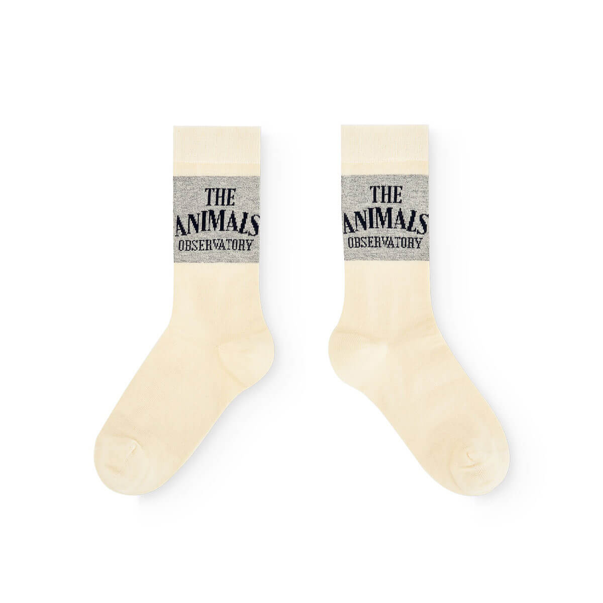Snail Kid Socks in Raw White by The Animals Observatory