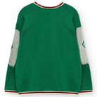 Squad Kid Long Sleeve T-Shirt in Dark Green by The Animals Observatory
