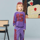 Squad Kid Long Sleeve T-Shirt in Purple by The Animals Observatory