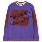 Squad Kid Long Sleeve T-Shirt in Purple by The Animals Observatory