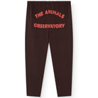 Stag Kid Sweatpants in Dark Brown by The Animals Observatory