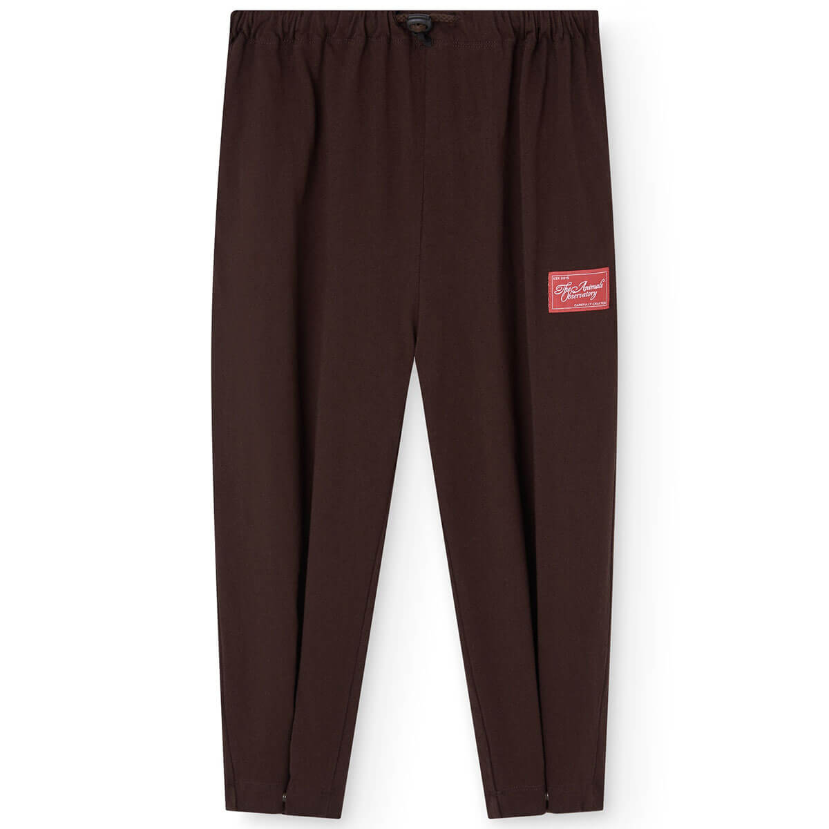 Stag Kid Sweatpants in Dark Brown by The Animals Observatory