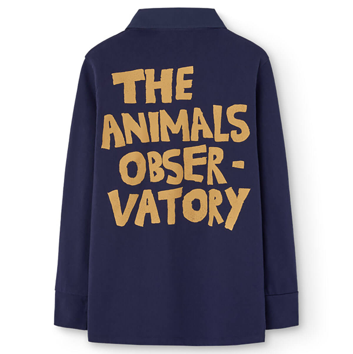 Kids' Eel Kid Polo Shirt in Deep Blue by The Animals Observatory