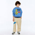 Bear Kid Sweatshirt in Blue by The Animals Observatory