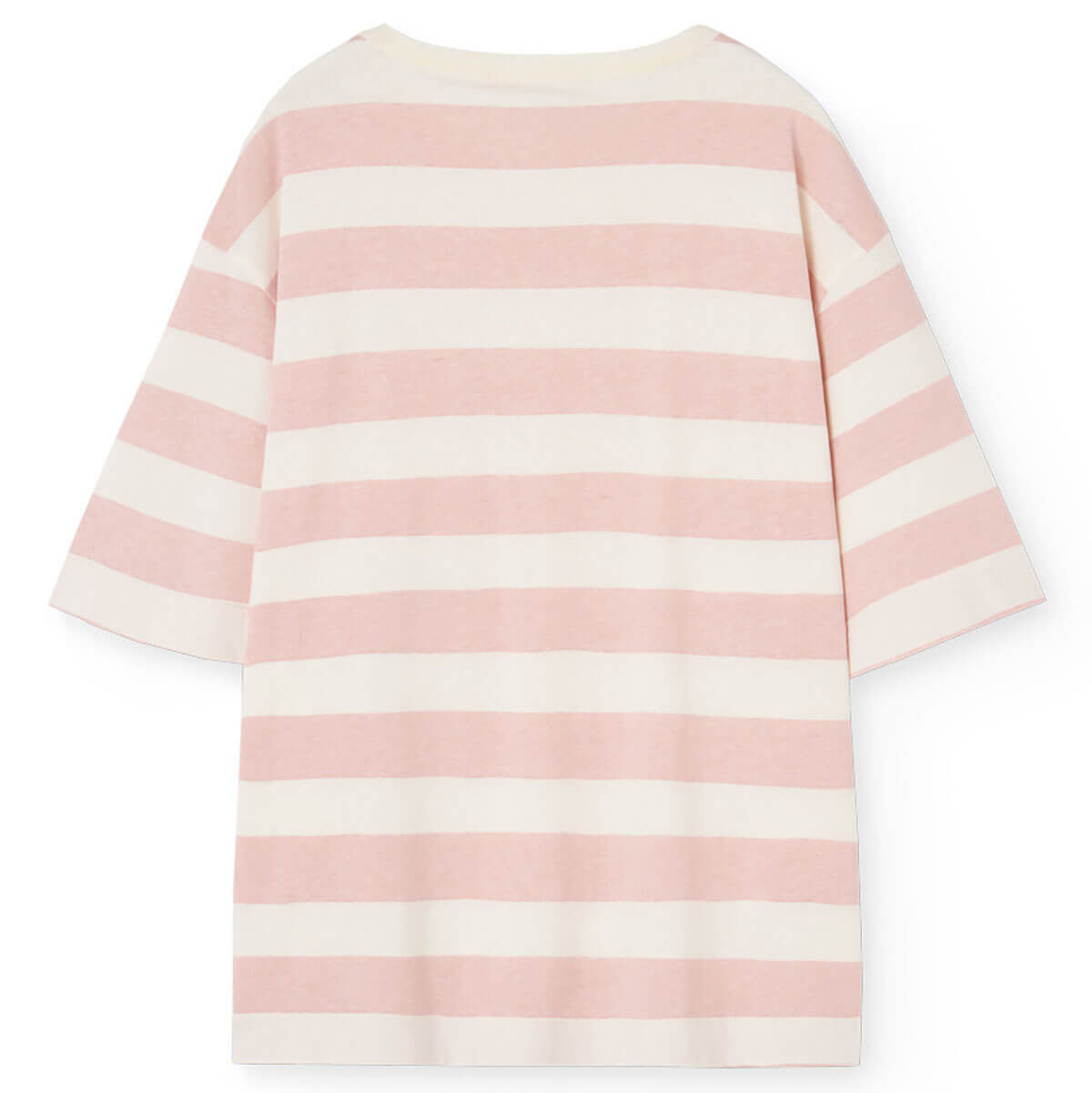 Collie Kid T-Shirt in White Stripes by The Animals Observatory